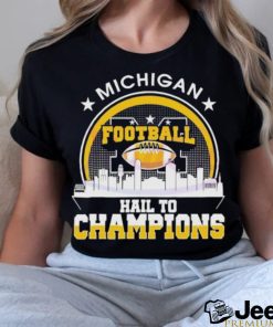 Michigan City Football Hail To Champions 2024 shirt