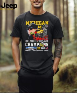 Michigan Football 2024 Rose Bowl Game Champions Trophy shirt