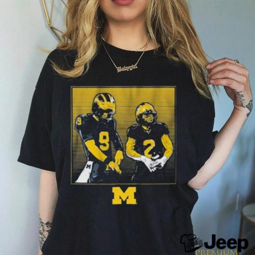 Michigan Football J.j Mccarthy and Blake Corum Rings t shirt