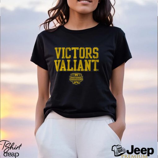 Michigan Football National Champs Victors Valiant T Shirt