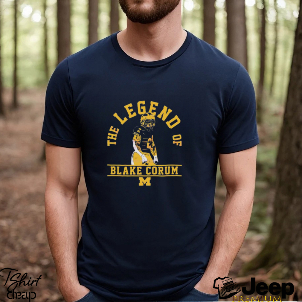 Michigan Football The Legend Of Blake Corum Shirt teejeep