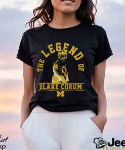 Michigan Football The Legend Of Blake Corum T Shirt teejeep