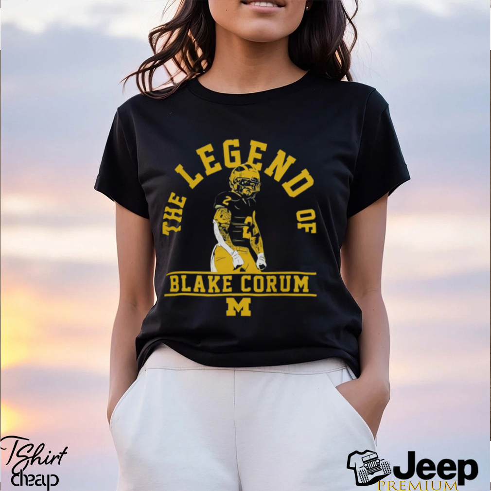 Michigan Football The Legend Of Blake Corum T Shirt teejeep