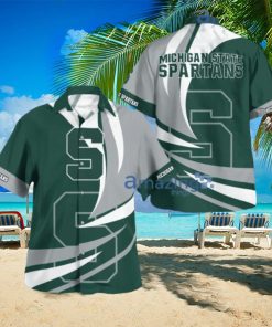 Michigan State Spartans Classic Fashion Button Up Hawaiian Shirt