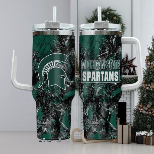 Michigan State Spartans Realtree Hunting 40oz Tumbler