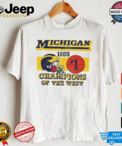 Michigan Vintage 1989 Champions of the West Shirt