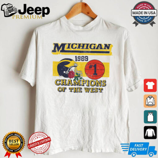 Michigan Vintage 1989 Champions of the West Shirt