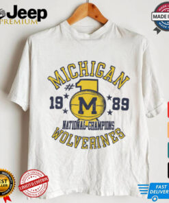 Michigan Vintage Basketball 1989 National Champions Shirt