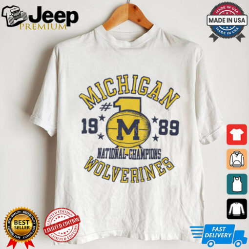 Michigan Vintage Basketball 1989 National Champions Shirt