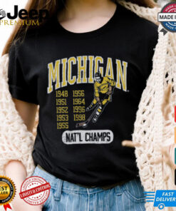 Michigan Vintage Hockey Champions Shirt