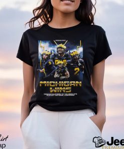 Michigan Wins congratulations To the 2023 CFB playoff National Champions shirt