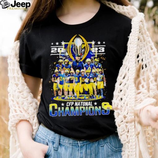 Michigan Wolverines 2023 CFP National Champions shirt