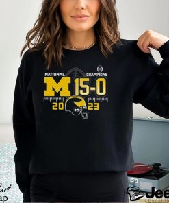 Michigan Wolverines 2023 CFP National Champs 15 0 T Shirt