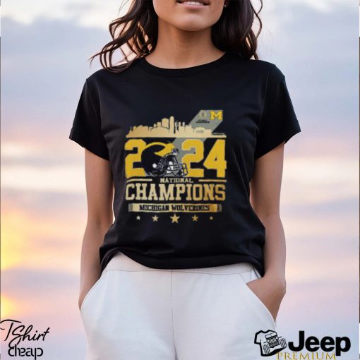 Michigan Wolverines 2024 CFP National Champions T Shirt