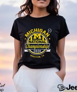 Michigan Wolverines 2024 CFP National Championship Houston TX T Shirt