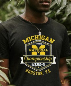 Michigan Wolverines 2024 Cfp National Championship Blaze T Shirt