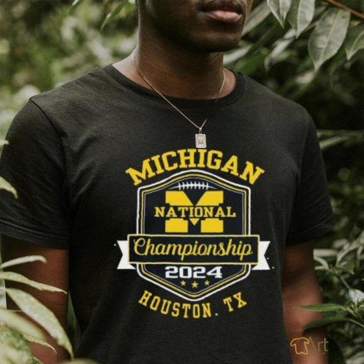 Michigan Wolverines 2024 Cfp National Championship Blaze T Shirt