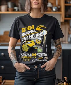 Michigan Wolverines 2024 National Champions Go Blue T Shirt