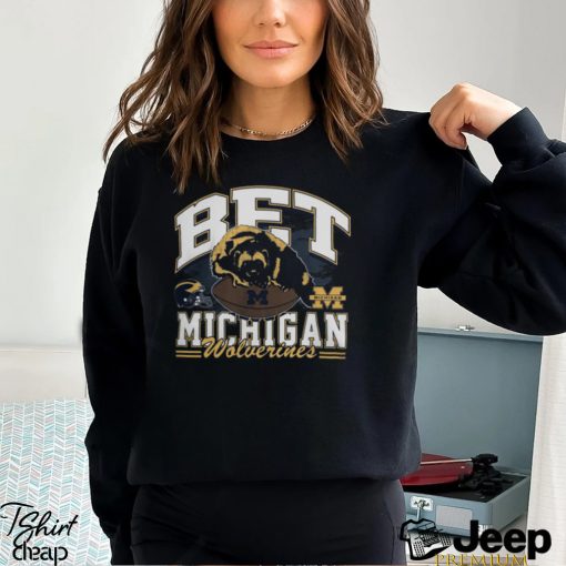 Michigan Wolverines ’47 Bet Helmet Franklin Shirt