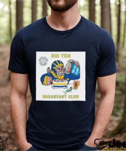 Michigan Wolverines Big ten breakfast club football team funny art fans shirt