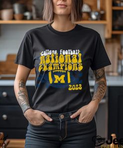 Michigan Wolverines College Football Playoff 2023 National Champions Groovy Comfort Colors T Shirt