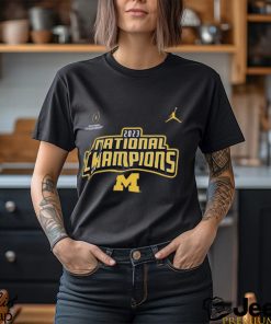 Michigan Wolverines College Football Playoff 2023 National Champions Legend Performance Long Sleeve T Shirt