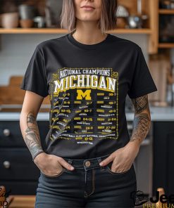 Michigan Wolverines College Football Playoff 2023 National Champions T Shirt