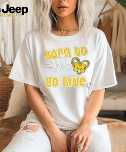Michigan Wolverines Colosseum Girls Newborn shirt