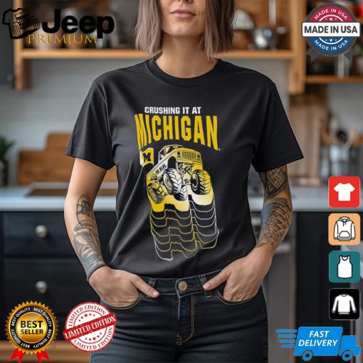 Michigan Wolverines Colosseum Toddler Crushing It T Shirt