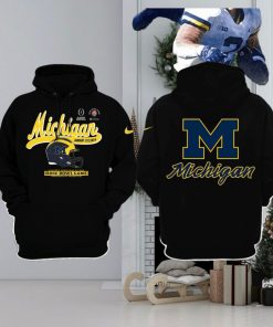 Michigan Wolverines Football January 1st 2024 Playoff Semifinal At The Rose Bowl Game Presented By Prudential 3d Hoodie