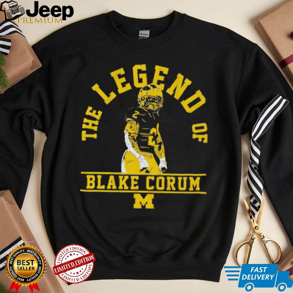 Michigan Wolverines Football The Legend Of Blake Corum shirt teejeep