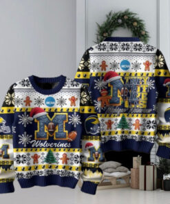 Michigan Wolverines Football They Not Like Us Christmas Ugly Sweater