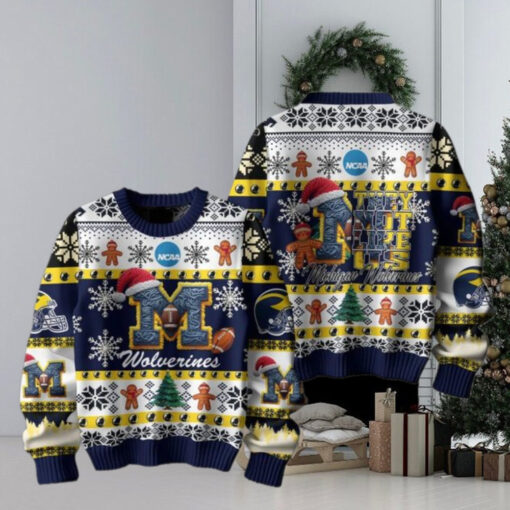 Michigan Wolverines Football They Not Like Us Christmas Ugly Sweater