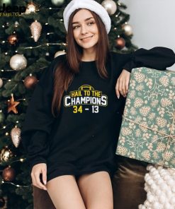 Michigan Wolverines Hail To Champions Shirt