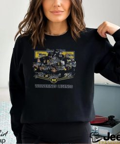 Michigan Wolverines Players Legends Signatures Shirt