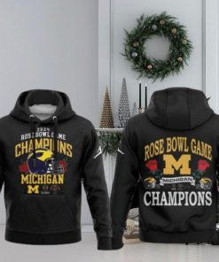 Michigan Wolverines Rose Bowl Game Champions Limited Edition Hoodie