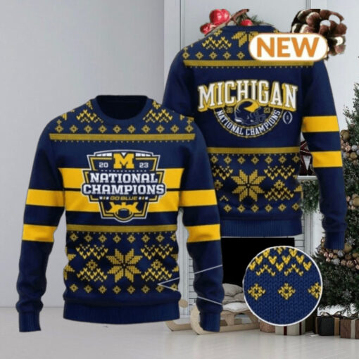 Michigan Wolverines Ugly Sweater, Christmas Gifts