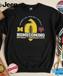 Michigan Wolverines Valiant Blue 2024 Homecoming Gameday Shirt