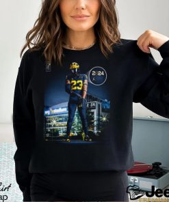 Michigan Wolverines With Uniform In CFP National Championship 2024 Shirt