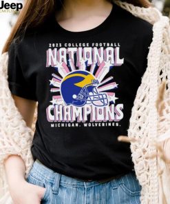 Michigan Wolverines football 2023 College football National Champions helmet gift shirt