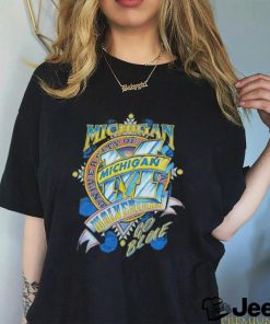 Michigan Wolverines go blue vintage shirt