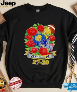 Michigan Wolverines helmet Rose Bowl Pasadena 27 20 shirt