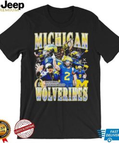 Michigan Wolverines national championship Jim Harbaugh and best players shirt