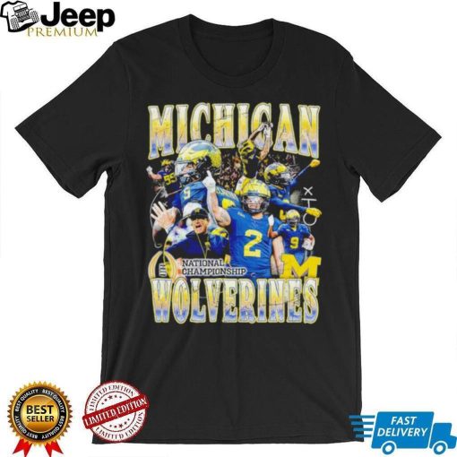 Michigan Wolverines national championship Jim Harbaugh and best players shirt