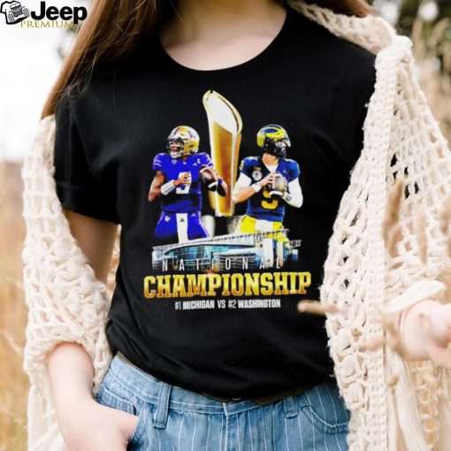 Michigan Wolverines vs Washington Huskies national championship january 8 big10 college football shirt