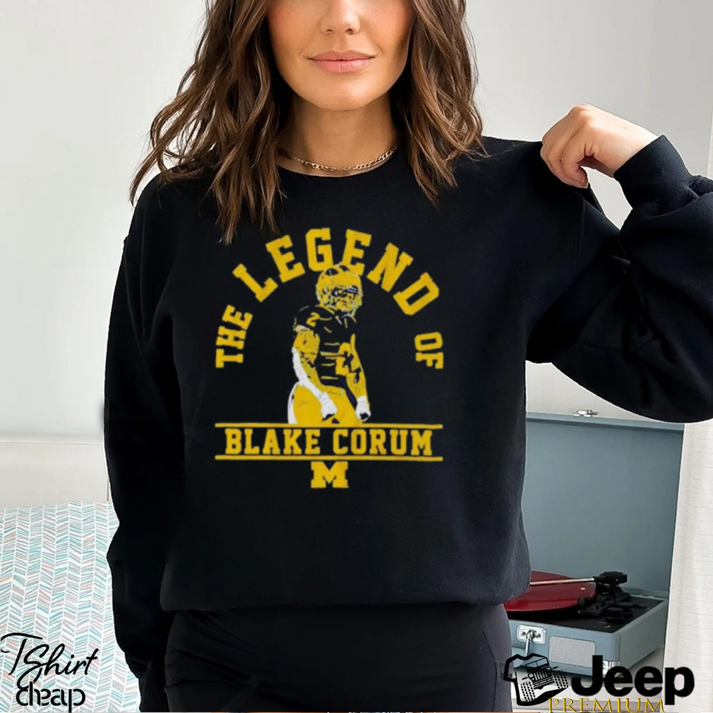 Michigan Wolvines football The Legend of Blake Corum shirt teejeep