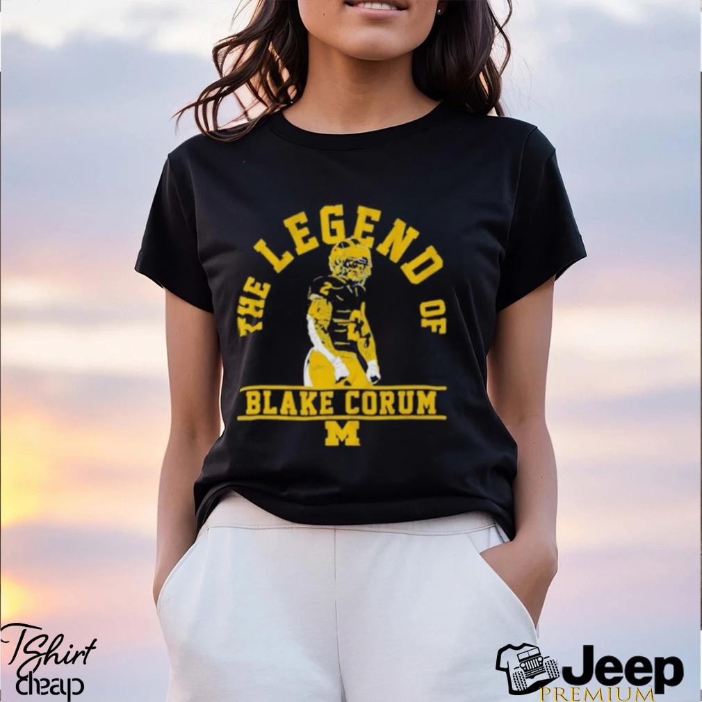 Michigan Wolvines football The Legend of Blake Corum shirt teejeep