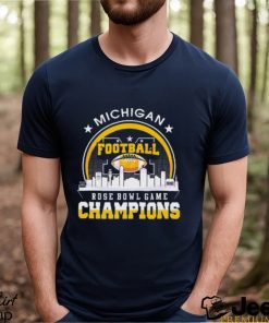 Michigan wolverines rose bowl game champions 2024 shirt