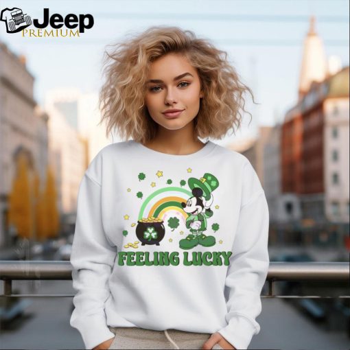 Mickey Feeling Lucky St Patricks Day shirt