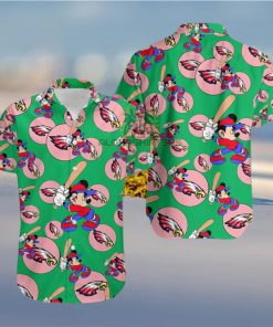 Mickey Mouse Baseball Philadelphia Eagles Nfl Irish Green Big And Tall Tropical Hawaiian Shirts